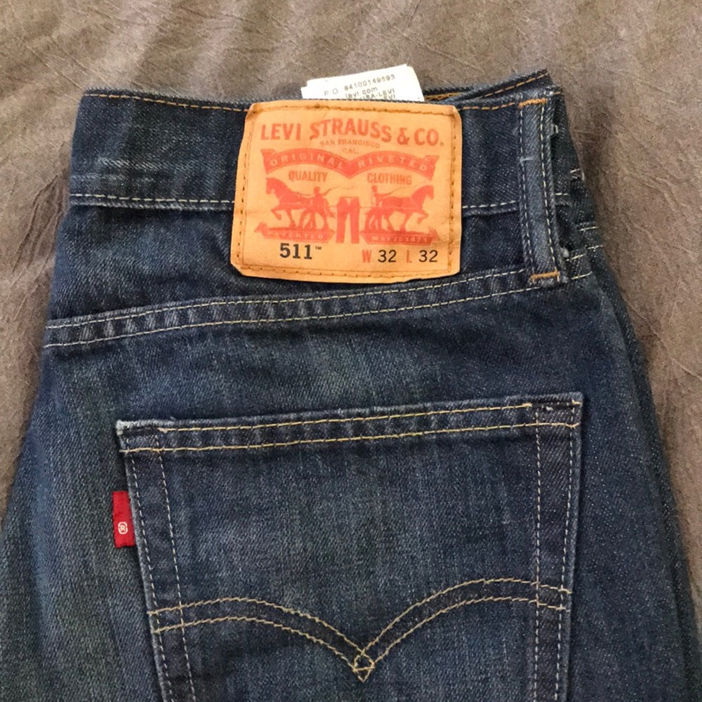 Vintage Levi’s 511 cutoff jeans